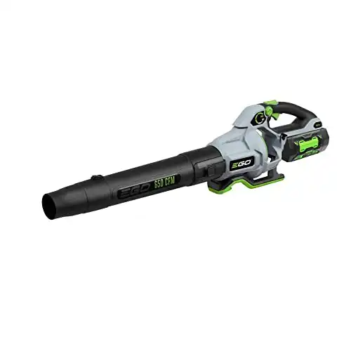 EGO Power+ Variable-Speed 56-Volt Cordless Leaf Blower 5.0Ah Battery and Charger Included